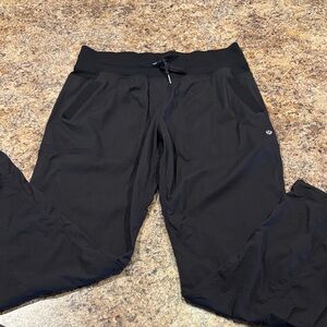 Lululemon Black Dance Studio wide leg pants